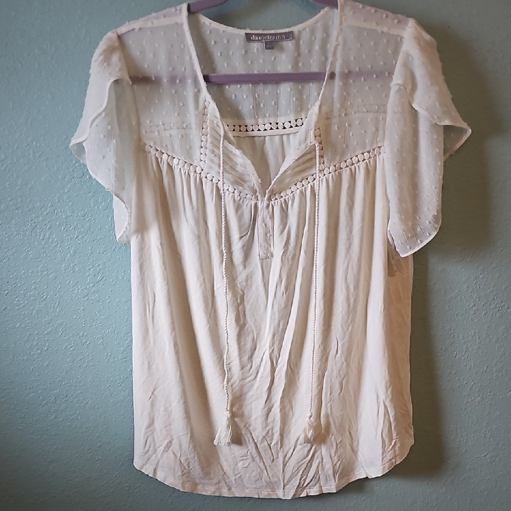 Cream Blouse